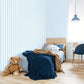 Tiny Tots 2 Regency Stripe Wallpaper - Sky Blue - Galerie - G78405 - Premier Wallcovering