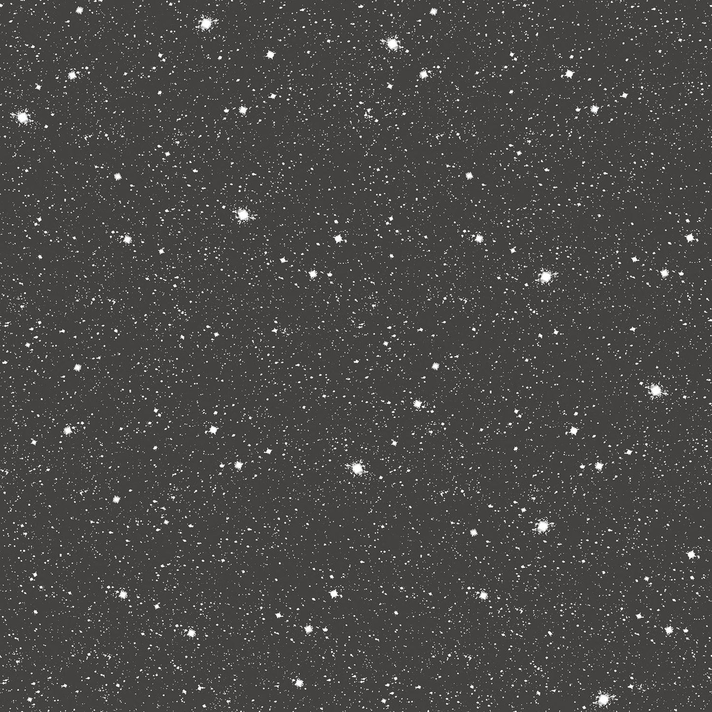 Tiny Tots 2 Space Sidewall Wallpaper - Black / Glitter - Galerie - G78407 - Premier Wallcovering
