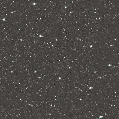 Tiny Tots 2 Space Sidewall Wallpaper - Black / Glitter - Galerie - G78407 - Premier Wallcovering