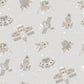 Tiny Tots 2 Spaceships Wallpaper - Greige / Tan / Glitter - Galerie - G78412 - Premier Wallcovering