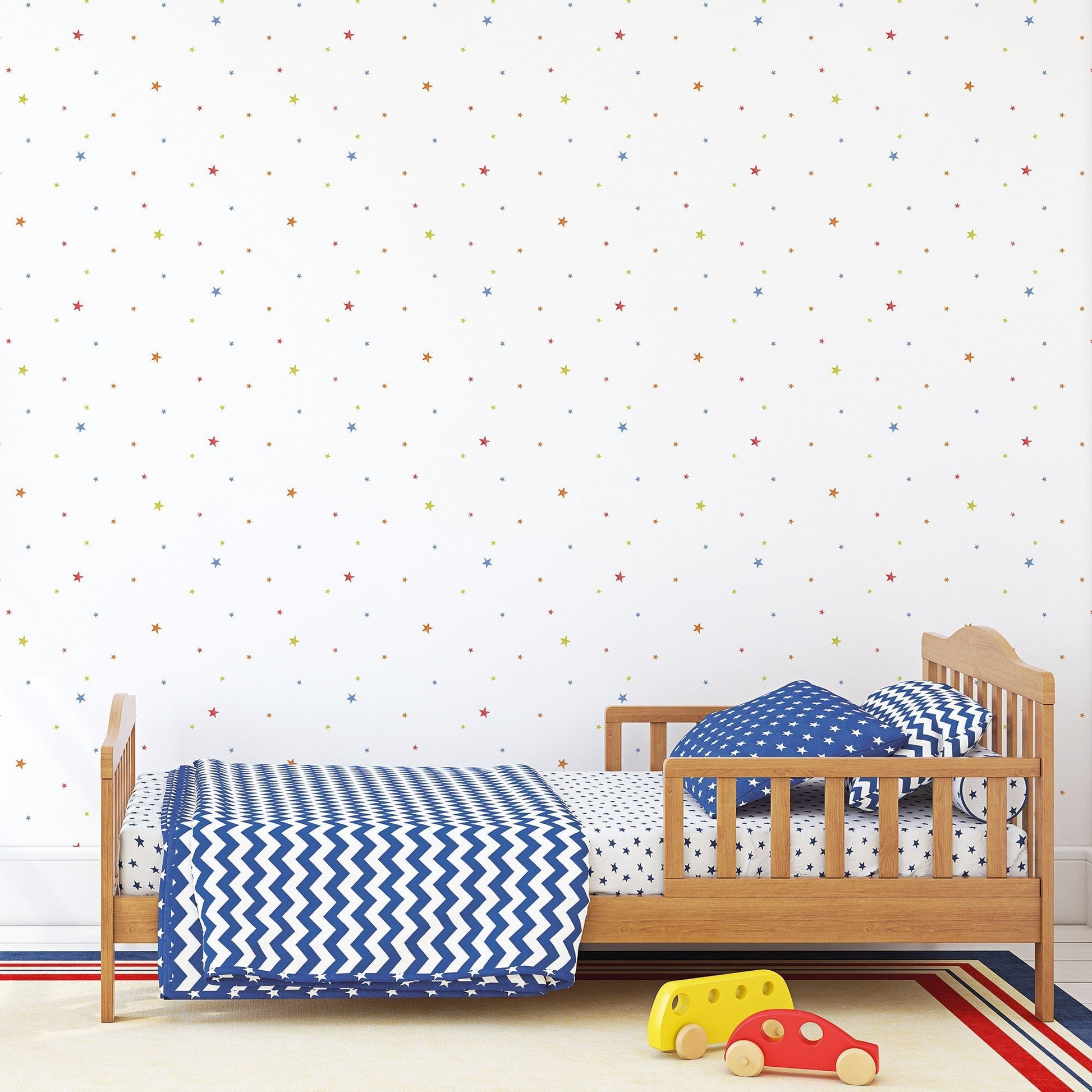 Tiny Tots 2 Stars Wallpaper - Primary - Galerie - G78414 - Premier Wallcovering