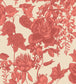 Tivoli Wallpaper - Red on Cream - 99/7033 - Cole & Son - Premier Wallcovering