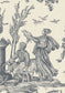 Toile Baptiste Wallpaper - Moule - Lewis & Wood - Premier Wallcovering