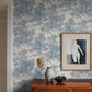 Toile de Jouy Wallpaper - Blue - Boråstapeter - 7767 - Premier Wallcovering