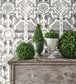 Topiary Wallpaper - Soot - 115/2006 - Cole & Son - Premier Wallcovering