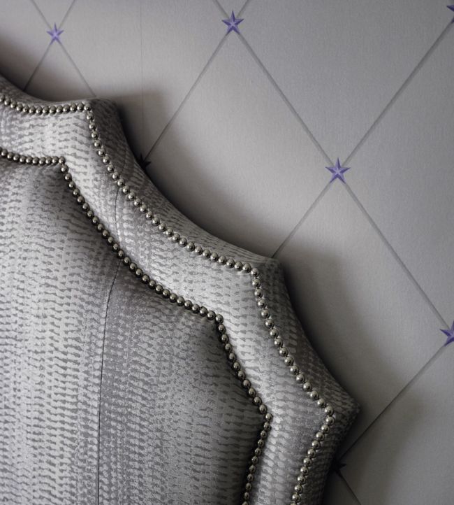 Torosay Wallpaper - Gold/Aqua - Nina Campbell - NCW4151 - 04 - Premier Wallcovering