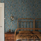 Tradgardsstaden Wallpaper - Blue - Boråstapeter - 4175 - Premier Wallcovering