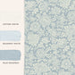 Trailing Laurissa Pale Wallpaper - Seaspray Blue - Laura Ashley - 121073 - Premier Wallcovering