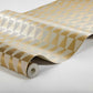 Trapez Wallpaper - Gold / Grey - Boråstapeter - 1992 - Premier Wallcovering