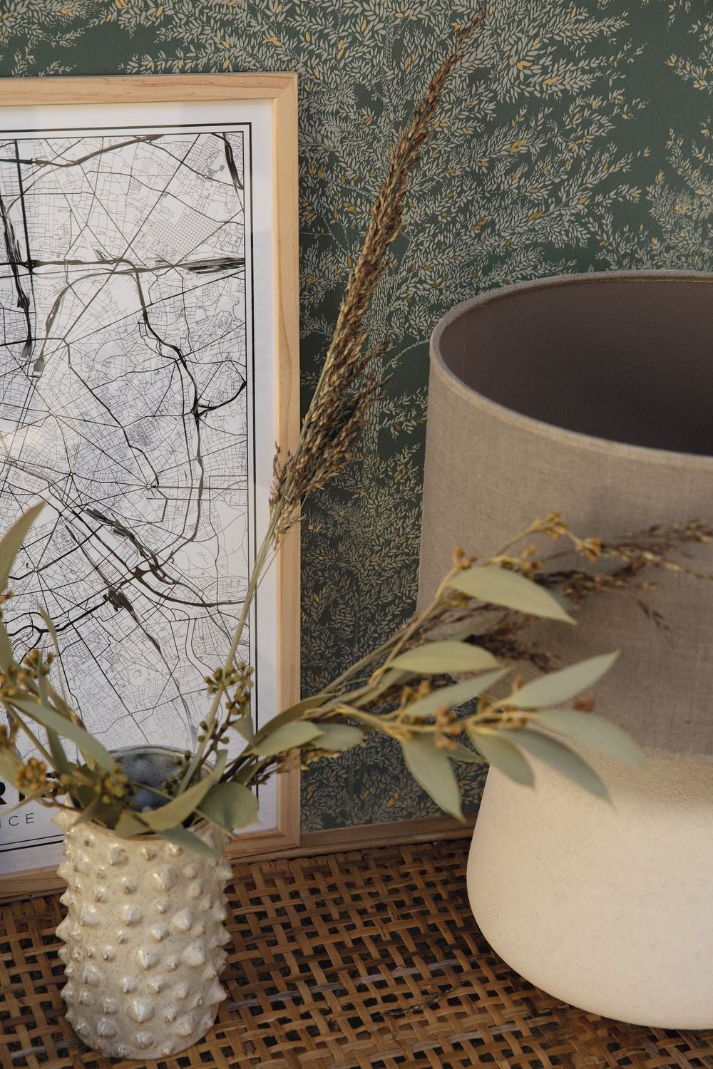 Tree Of Life Wallpaper - Vert Kaki - Caselio - 102977728