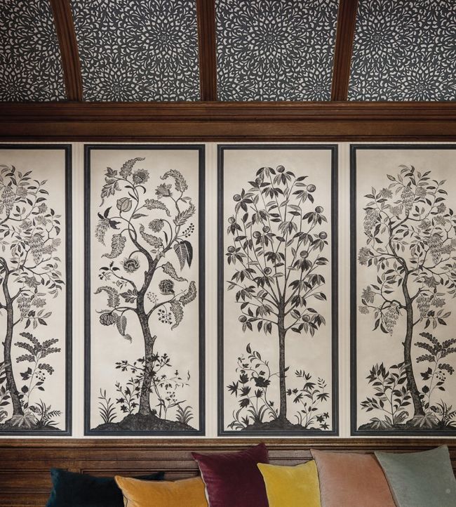 Trees of Eden Eternity Wallpaper - Charcoal & Parchment - 113/14041 - Cole & Son - Premier Wallcovering