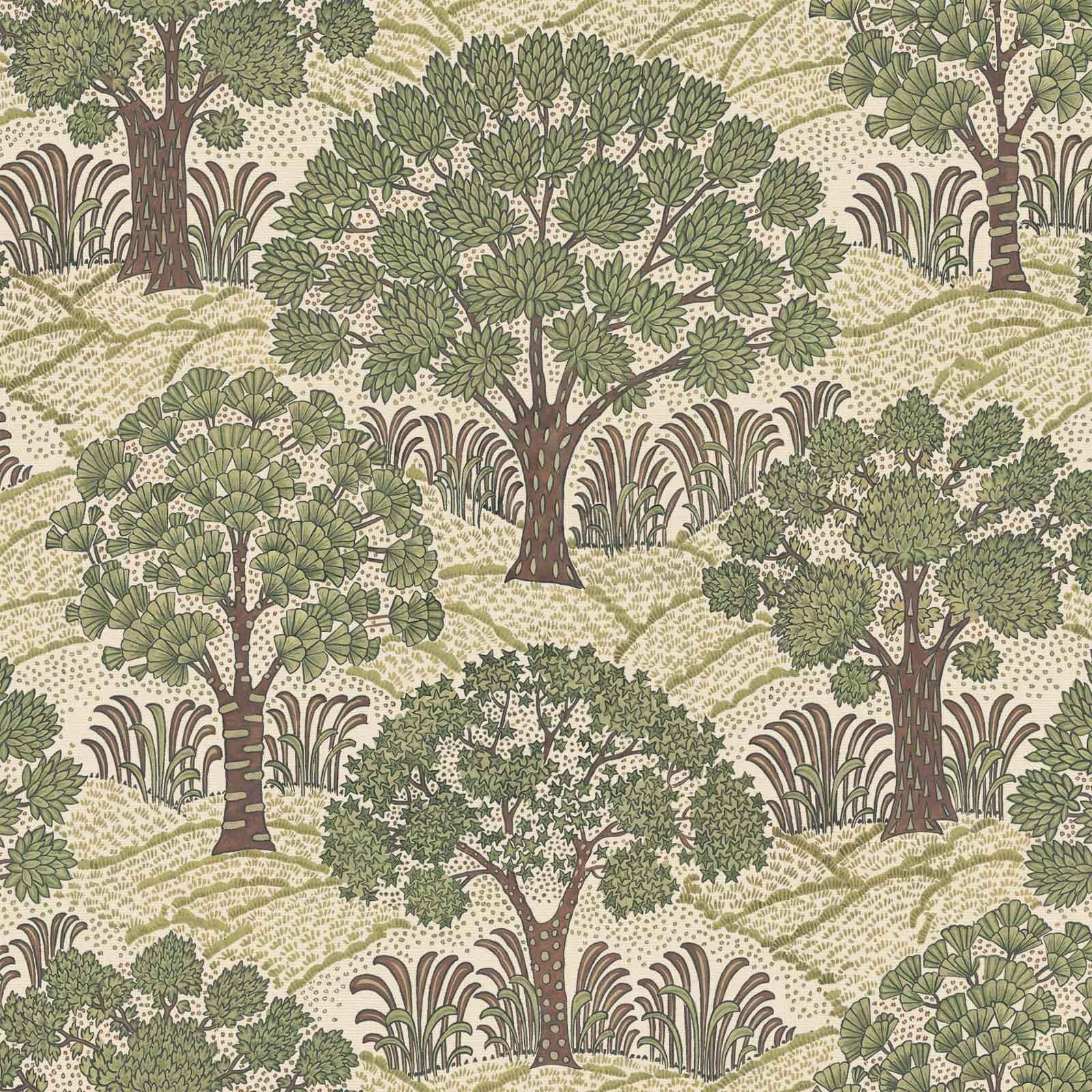 Trees Please Wallpaper - House of Hackney - 1 - WA - TRP - DI - ECR - XXX