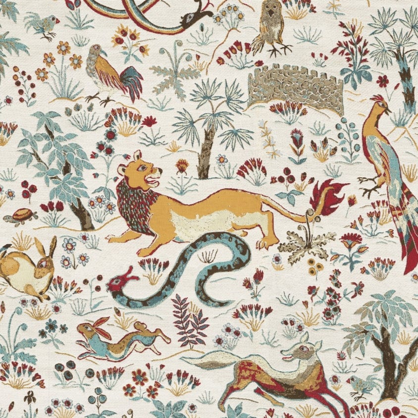 Trematonia Wallpaper - Ecru - House of Hackney - 1-WA-TRE-DI-ECR-XXX