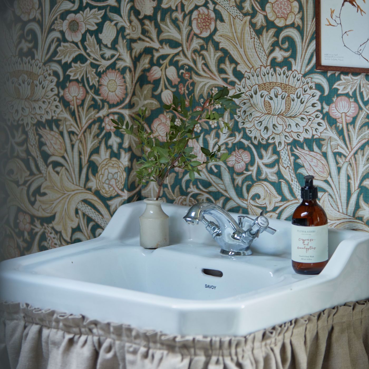 Trent Wallpaper - River Wandle - 217210 - Morris & Co - Premier Wallcovering