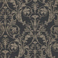 Trianon Montsegur Wallpaper - Blanc And Noir - Casadeco - 86029511 - Premier Wallcovering