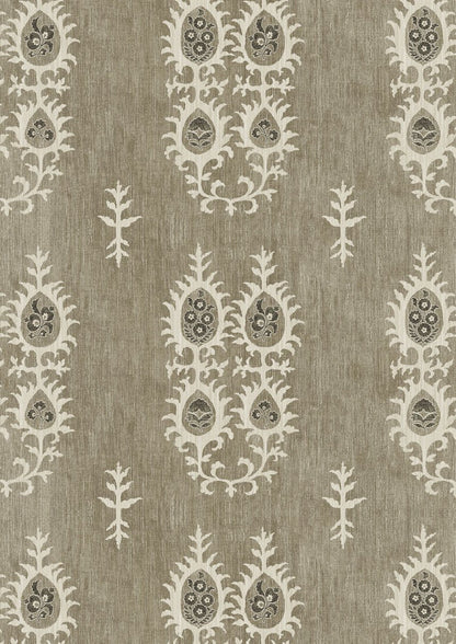 Tribal Wallpaper - Black Bronze - Lewis & Wood - Premier Wallcovering