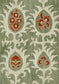 Tribal Wallpaper - Limpopo Green - Lewis & Wood - Premier Wallcovering