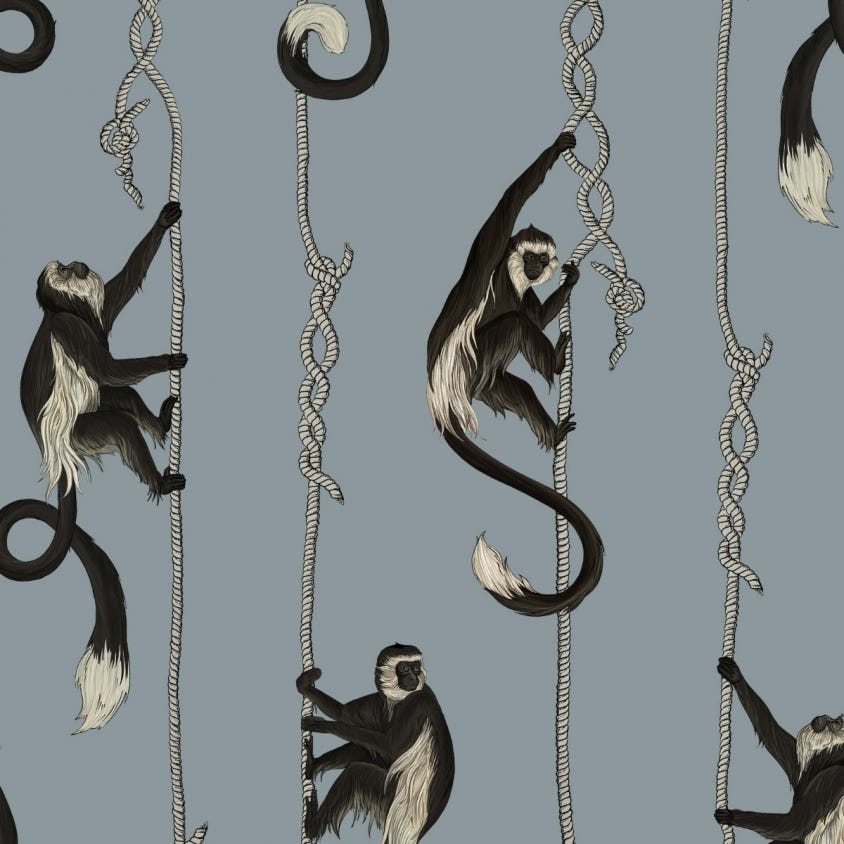 Troop Wallpaper - Dusk - House of Hackney - 1-WA-TRO-DI-DUS-XXX