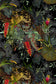 Tropical Clouded Leopard Superwide Wallpaper - Black - Timorous Beasties - DWN/TCLO/OBRN/04 - Premier Wallcovering