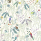 Tropical Forest Once Upon A Time Wallpaper - Multico Fond Blanc - Casadeco - 200757447 - Premier Wallcovering