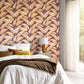 Tropicalia Wallpaper - Prune - Caselio - 106545056