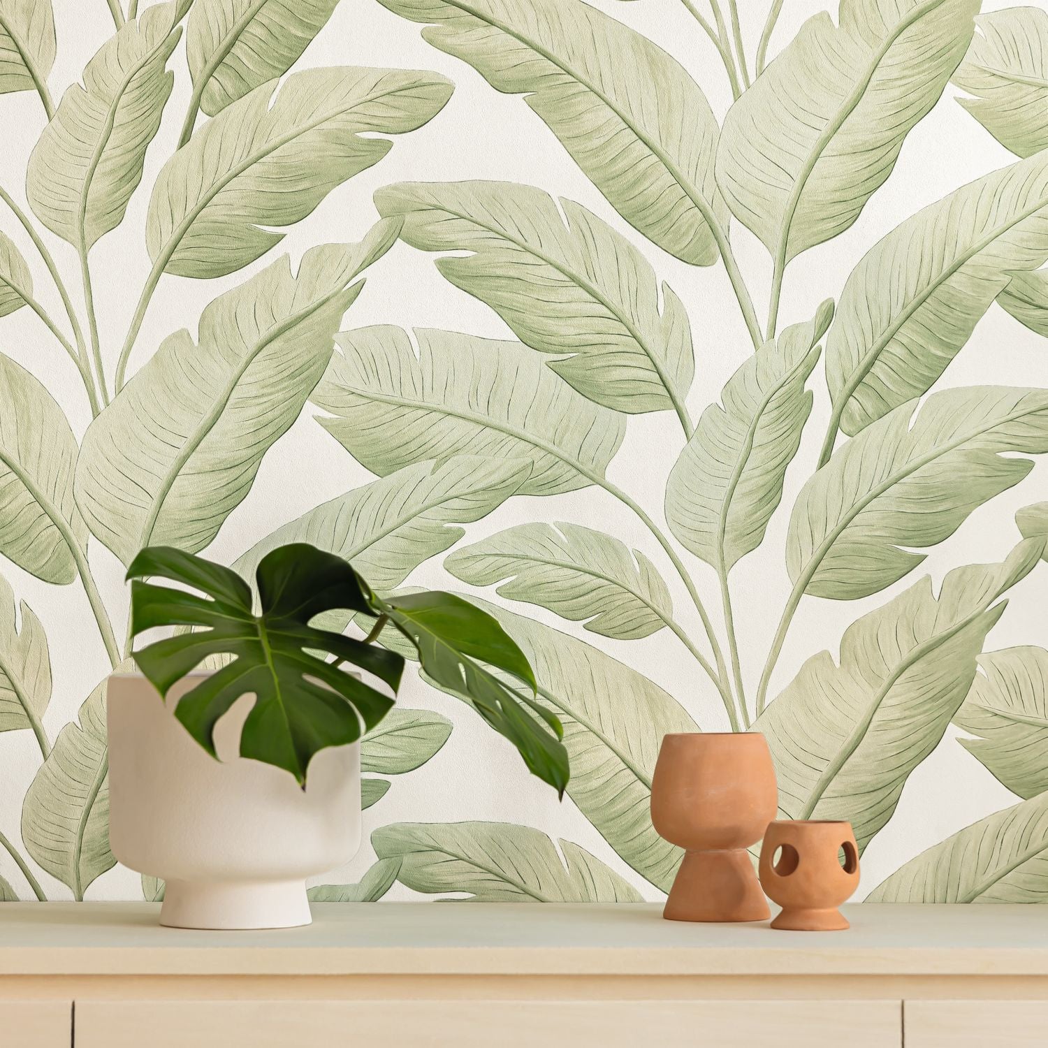 Tropicalia Wallpaper - Amande - Caselio - 106547003
