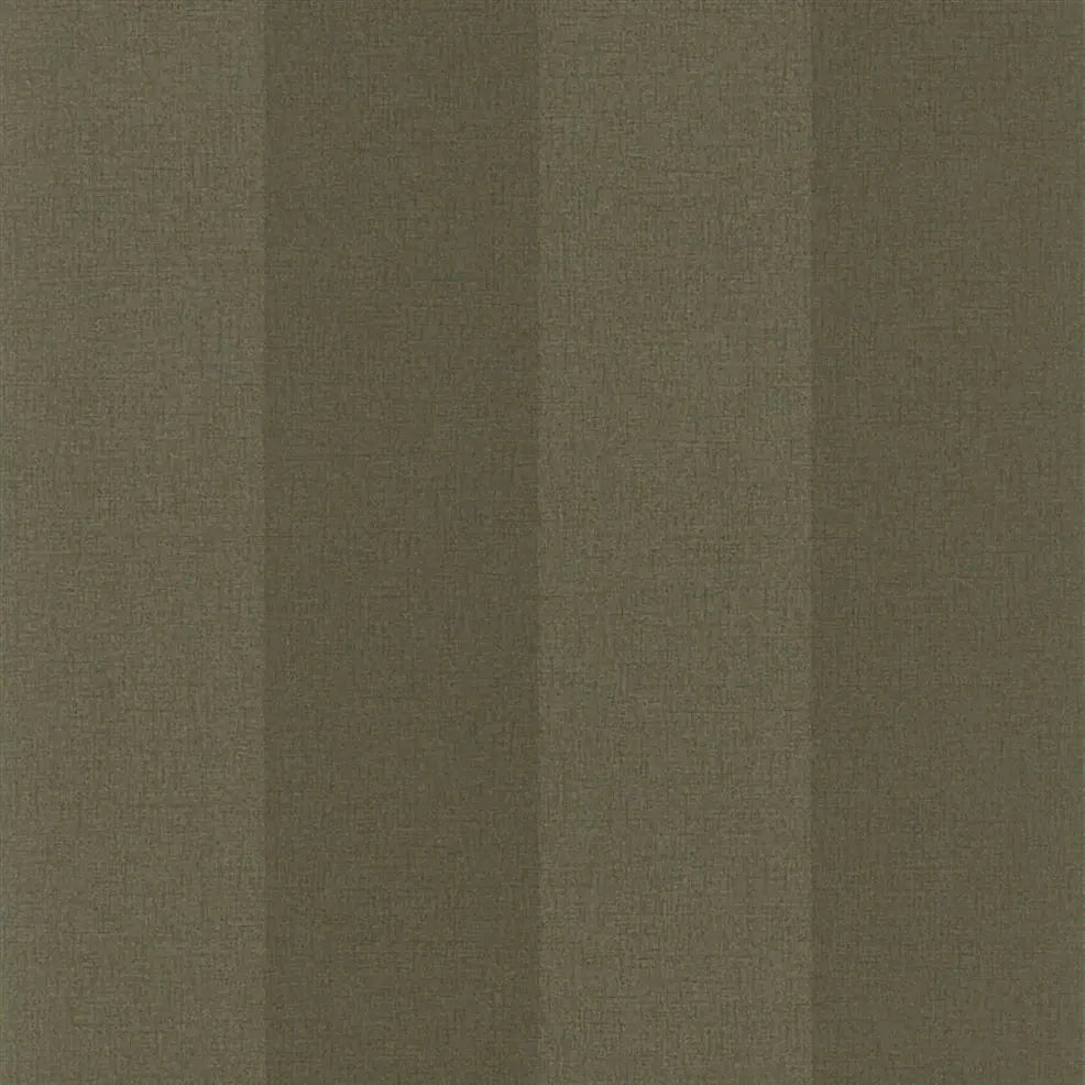 Tsuga Stripe Wallpaper - Peat - P516/09 - Designers Guild