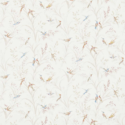 Tuileries Wallpaper - Taupe/Multi - Sanderson - DFAB214080