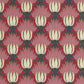 Tulip & Bird Wallpaper - Amaranth & Blush - 510030 - Morris & Co - Premier Wallcovering