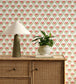 Tulip Trellis Wallpaper - Berry - Scion - NSCW113255