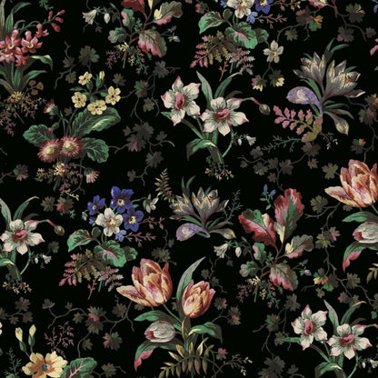 Tulipa Wallpaper - Onyx - House of Hackney - 1-WA-TUL-DI-ONX-XXX