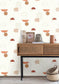 Turn Around Wallpaper - Terracotta - Caselio - 102914021