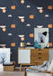 Turn Around Wallpaper - Bleu Minuit - Caselio - 102916124
