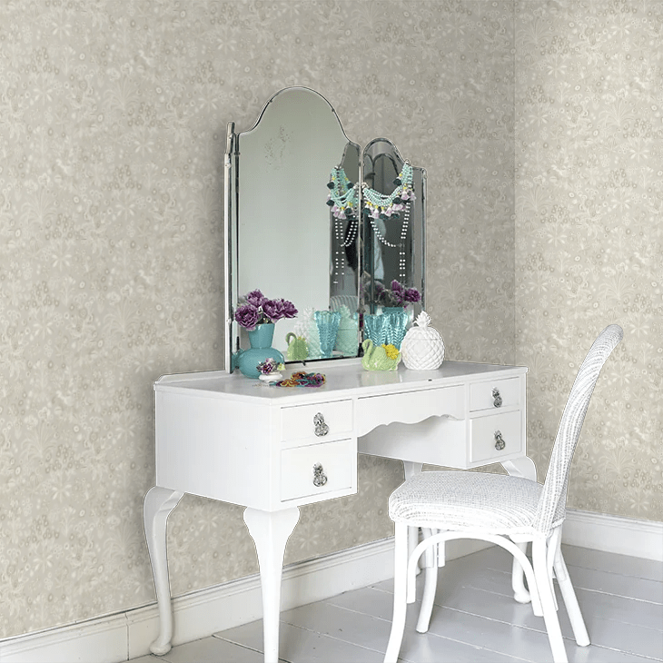 Tuva Wallpaper - Beige - Boråstapeter - 5827 - Premier Wallcovering