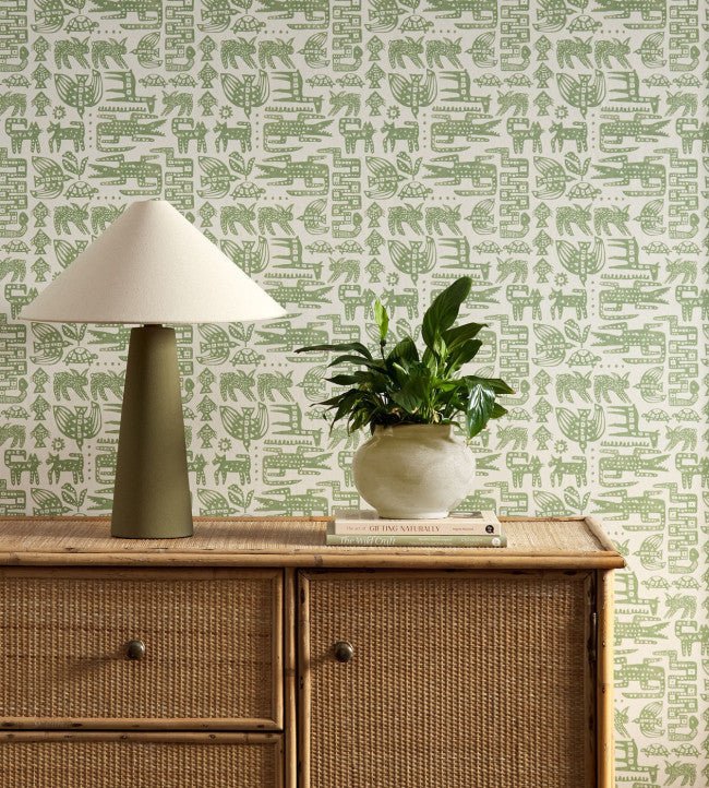 Twycross Wallpaper - Pine - Scion - NSCW113289