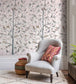 Uccelli Wallpaper - Ballet Slipper - 114/11022 - Cole & Son - Premier Wallcovering