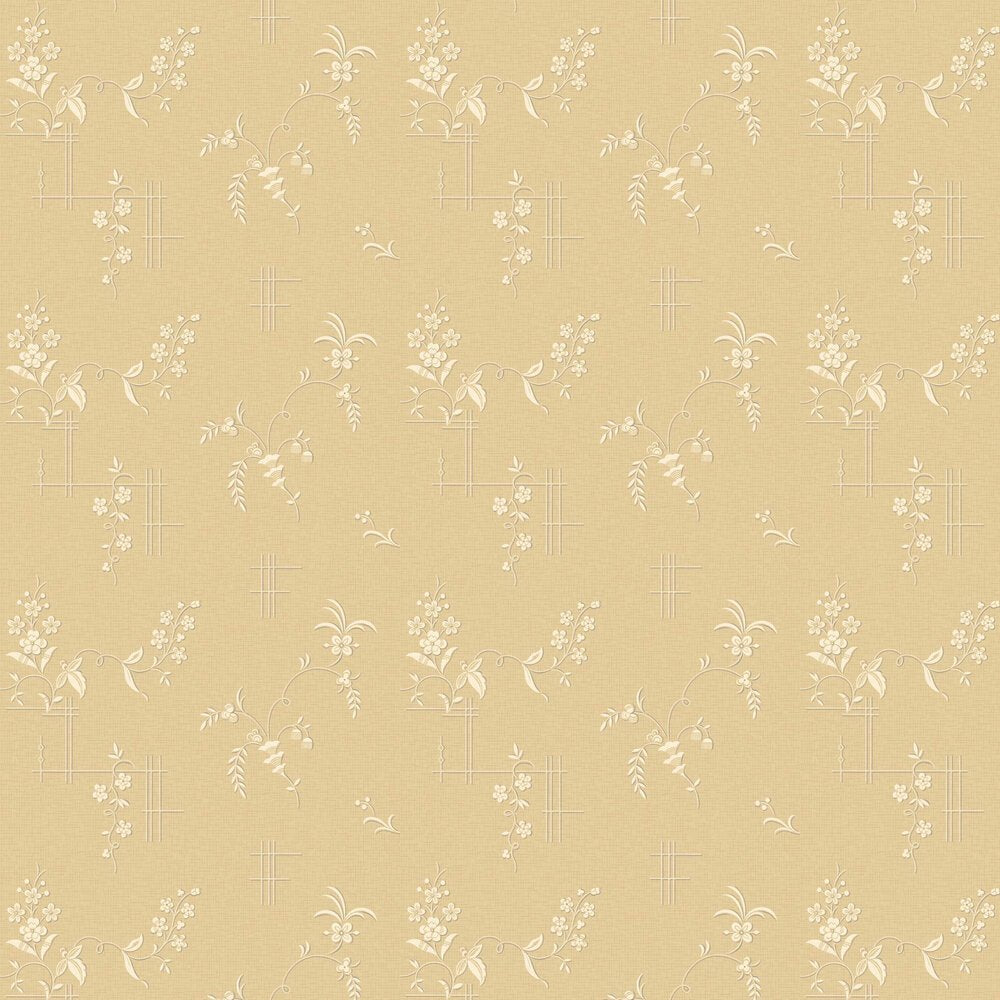 Ulricehamn Wallpaper - Buttermilk Yellow - Boråstapeter - 4548 - Premier Wallcovering