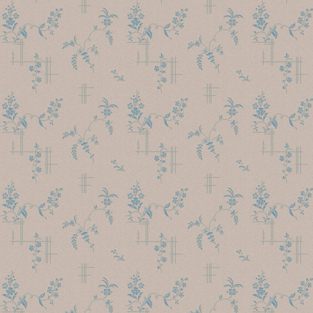 Ulricehamn Wallpaper - Pale Slate and Light Blue - Boråstapeter - 4550 - Premier Wallcovering