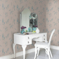 Ulricehamn Wallpaper - Pale Slate and Light Blue - Boråstapeter - 4550 - Premier Wallcovering