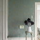 Ulricehamn Wallpaper - Turquoise - Boråstapeter - 4547 - Premier Wallcovering