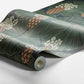 Umbrella Leaves Wallpaper - Deep Green - Boråstapeter - 3119 - Premier Wallcovering