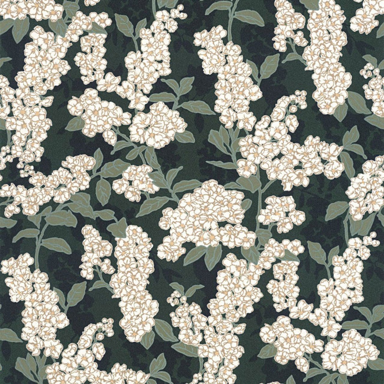 Ume Kyoto Wallpaper - Vert Matcha - Casadeco - 88737796 - Premier Wallcovering