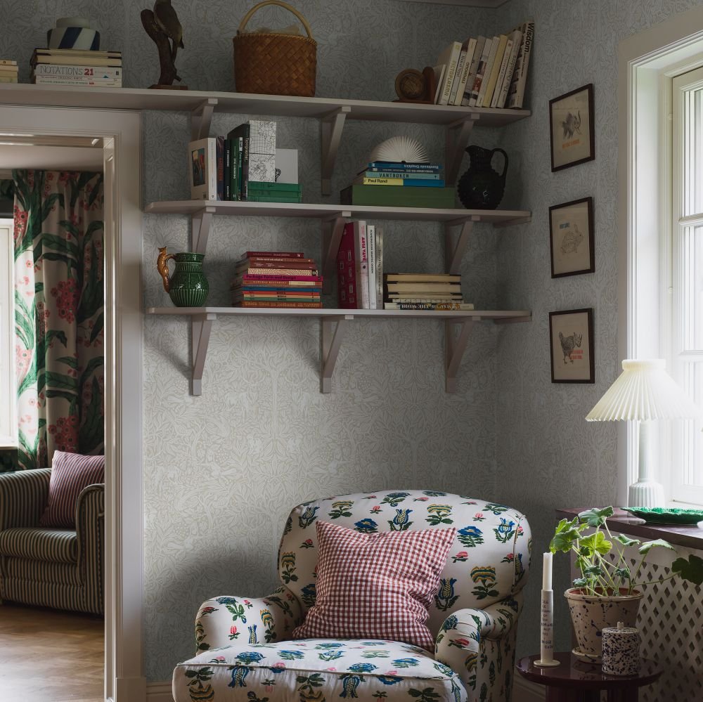 Under the Elder Tree Wallpaper - Nude - Boråstapeter - 4824 - Premier Wallcovering