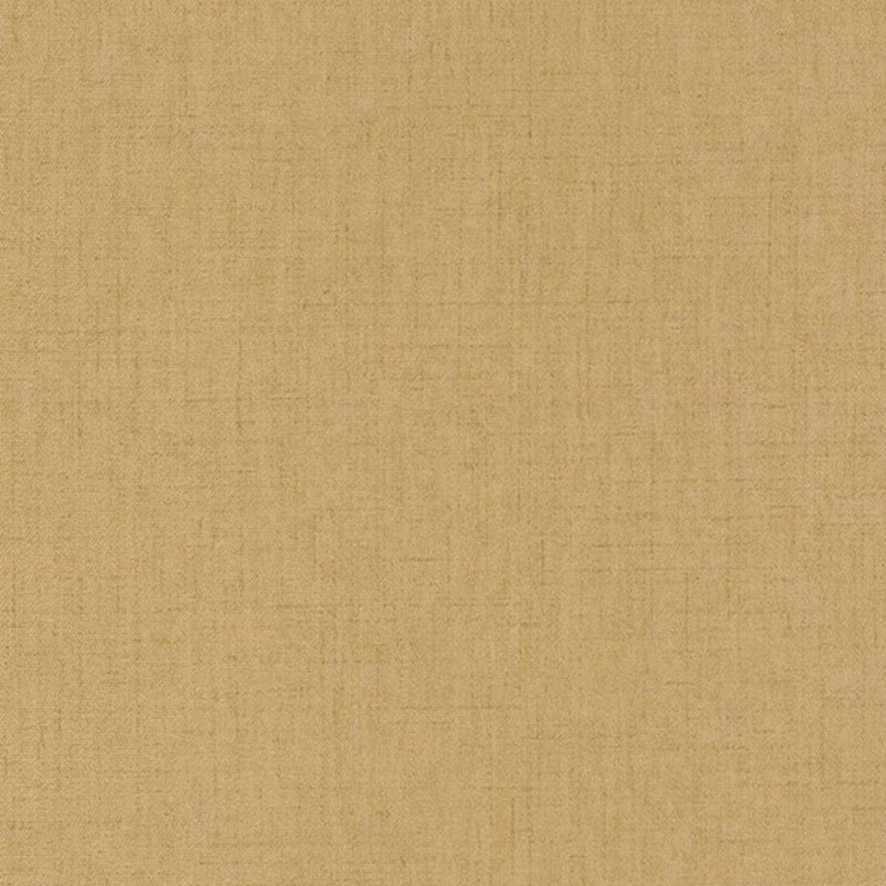 Uni Flanelle Riverside Wallpaper - Jaune Curry - Casadeco - 85322476 - Premier Wallcovering