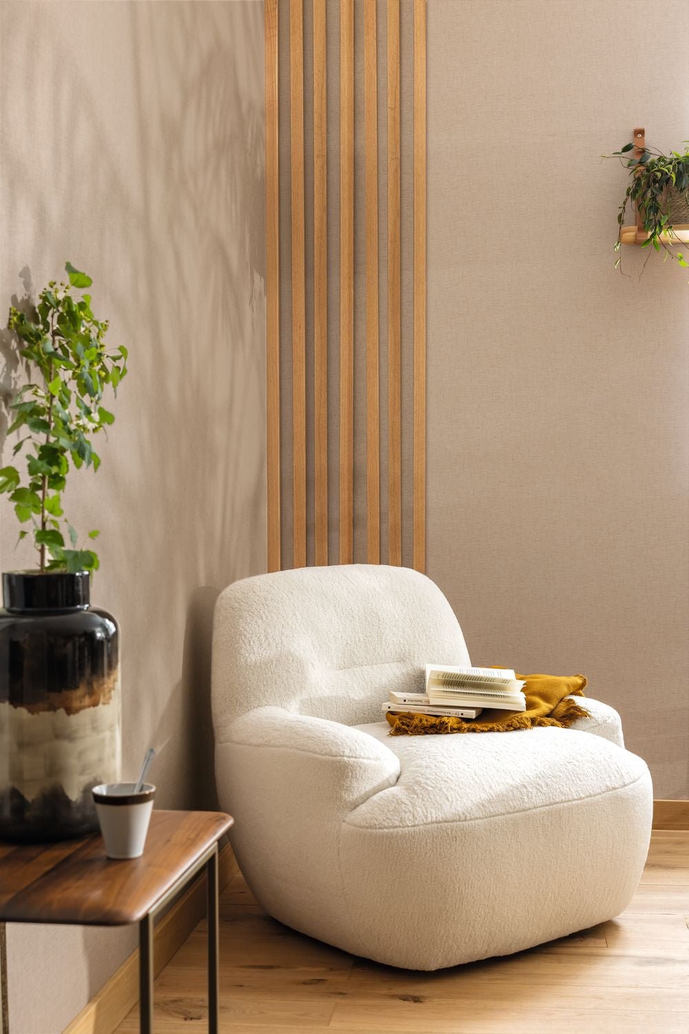 Uni Gaze Wallpaper - Ficelle - Caselio - 103761156