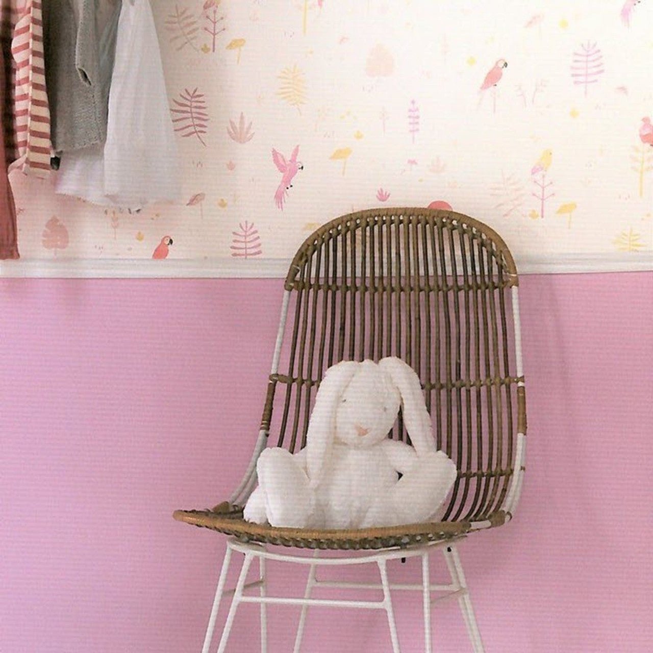 Uni Happy Dreams Wallpaper - Violet - Casadeco - 29695217 - Premier Wallcovering