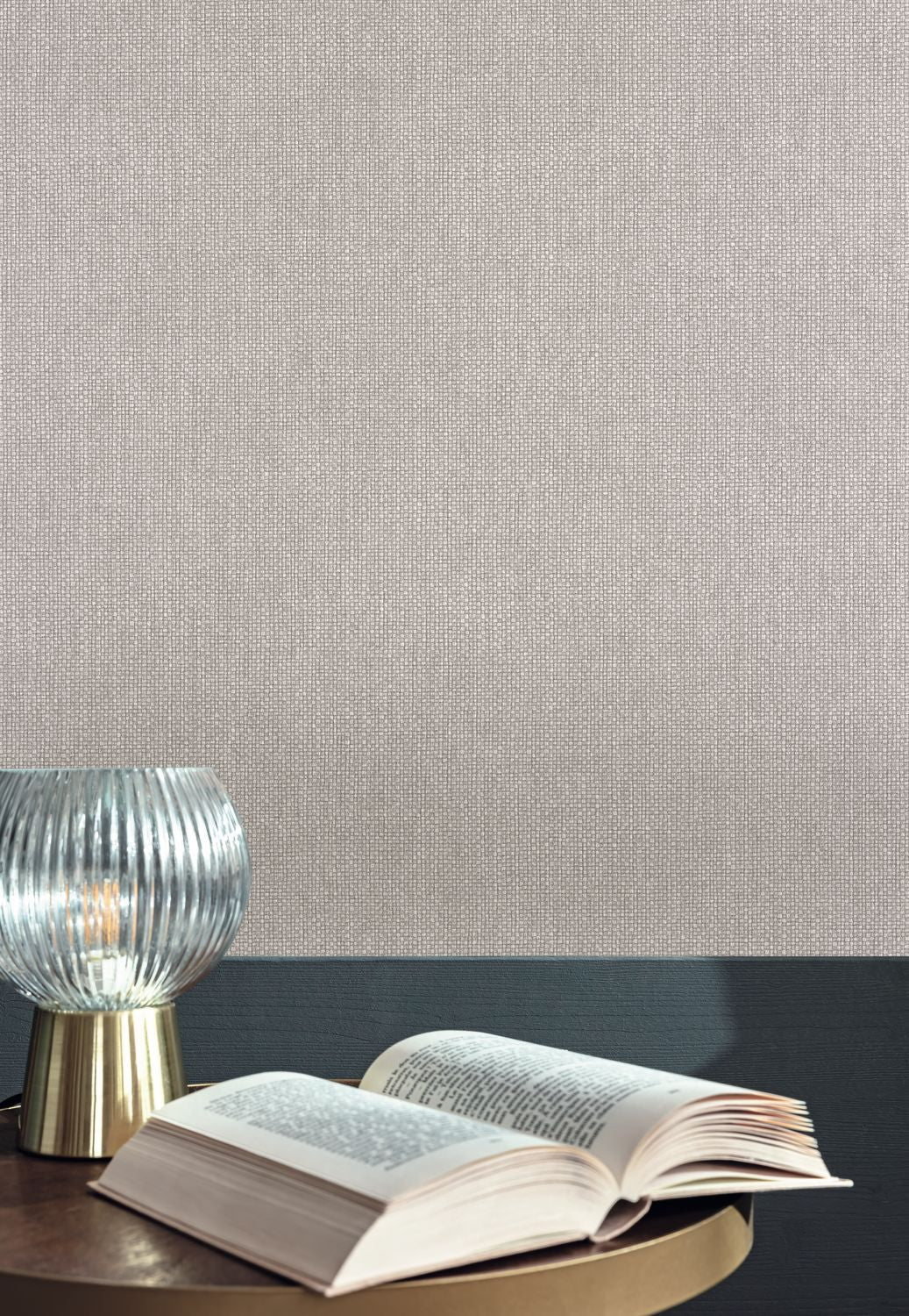 Uni Mat Wallpaper - Cendre - Caselio - 104999609