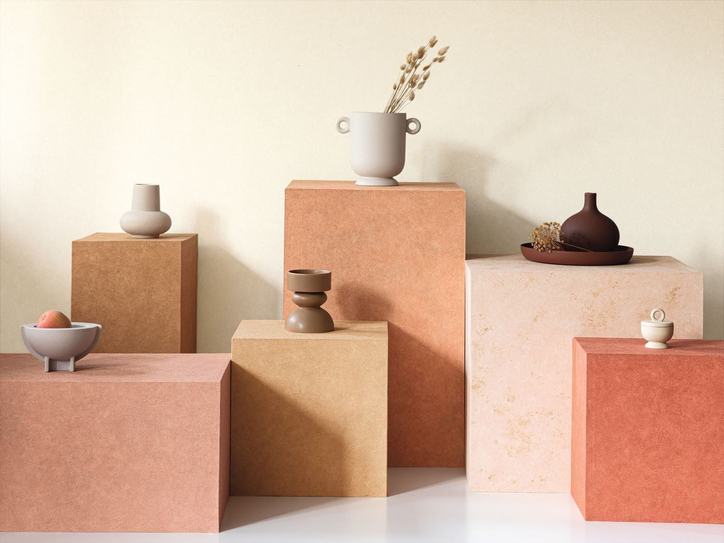 Uni Mat Wallpaper - Ecru - Caselio - 105240000