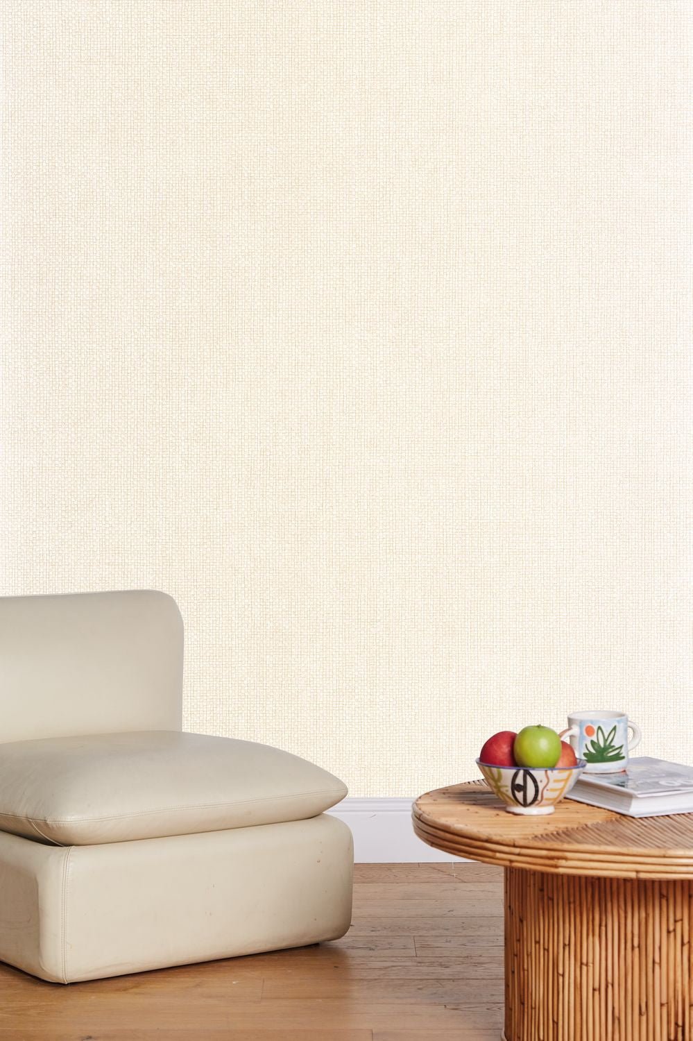 Uni Mat Wallpaper - Ivoire - Caselio - 104991800