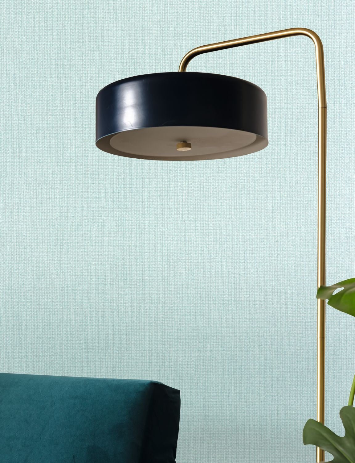 Uni Mat Wallpaper - Bleu Ciel - Caselio - 104996000